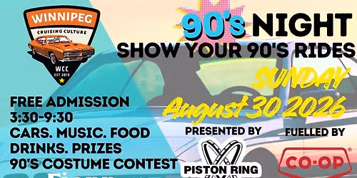 WCC presents 90's Night 
