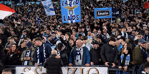 Lazio vs Milan at Stadio Olimpico