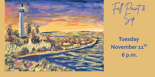 Fall Paint & Sip