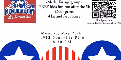 Memorial Day 5K, hosted by LHS track and XC