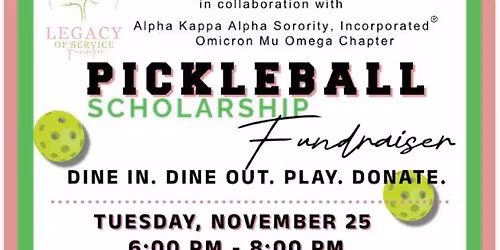 Chicken N Pickle Scholarship Fundraiser