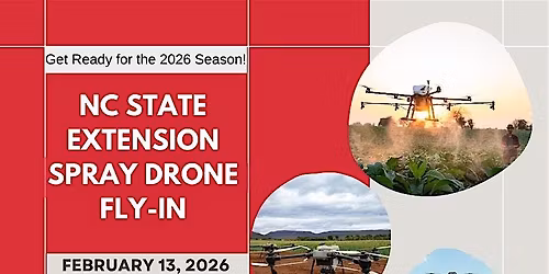 NC State Extension Spray Drone Fly-In