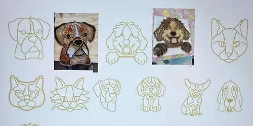 One of a Kind Resin YOUR Pet at Troy Fricker's 11\/17\/25!!