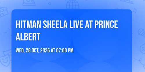 Hitman Sheela live at Prince Albert