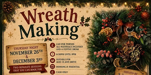 Wreath Making - with Wreaths By Georgia