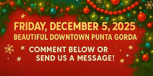 Punta Gorda Light Up the Night Tree Lighting 2025