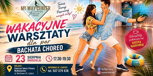 BACHATA CHOREO wakacyjne warsztaty dla par