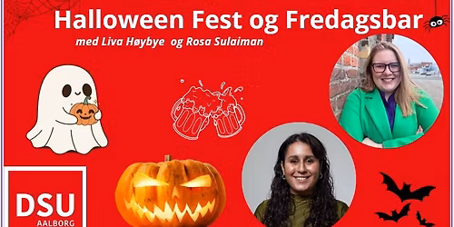 Halloweenfest og fredagsbar- Liva H\u00f8ybye og Rosa Sulaiman!