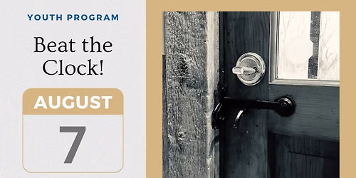 Youth Program: Beat the Clock!
