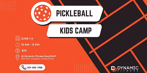 Dynamic Fitness Pickleball Kids Camp