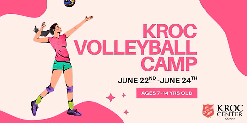 Volleyball Camp at the Kroc - Four Day Camp for Ages 7-14