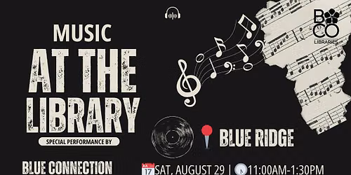 Blue Connection \u2013 Music at the Library