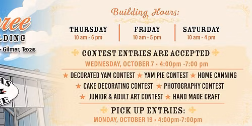 East Texas Yamboree Exhibit Building Contest