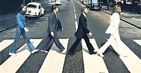 The Family Jules play Abbey Road
