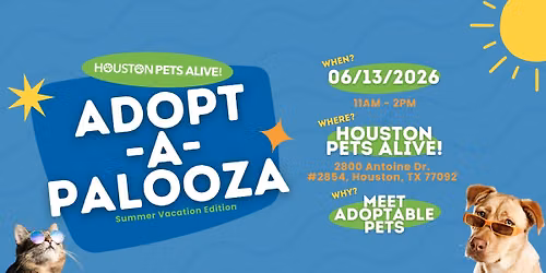 Pet Adoption Event: HPA!'s Adopt-A-Palooza