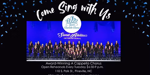 Queen Charlotte Chorus Rehearsal