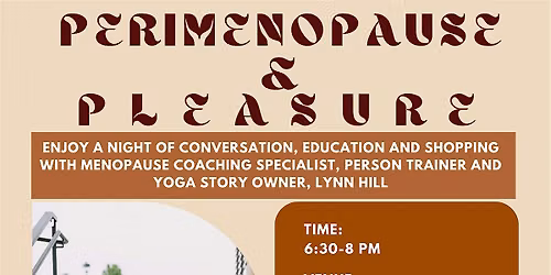 Perimenopause & Pleasure