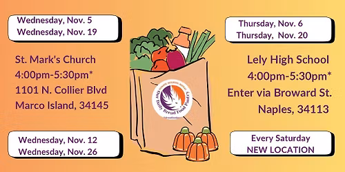 Wednesday Food Pantry at St. Finbarr Naples 