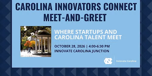 Carolina Innovators Connect Meet-and-Greet 2026