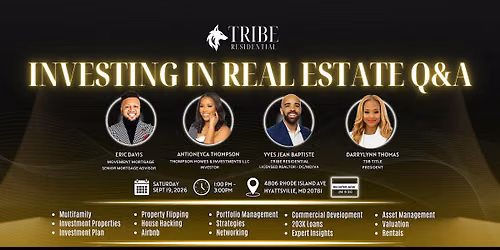 Investing in Real Estate Q&A-September 19th
