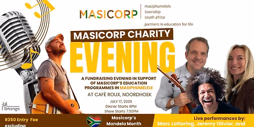 Masicorp Presents: A Night of Music, Laughter and Giving