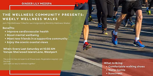 Monthly Walk with The Wellness Community