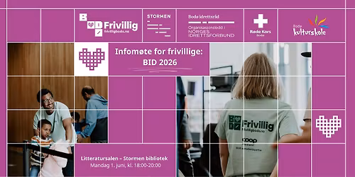 Infom\u00f8te for frivillige: BID 2026