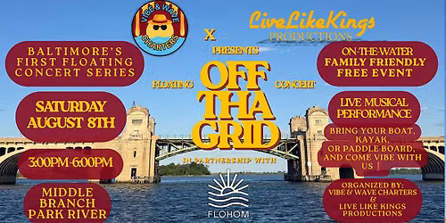Off Tha Grid Floating Concert: Baltimore\u2019s First Floating Concert Series