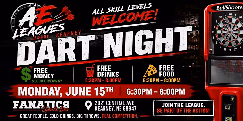 KEARNEY DART NIGHT - AE Dart League Introduction