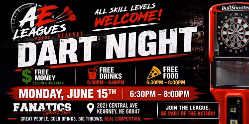KEARNEY DART NIGHT - AE Dart League Introduction