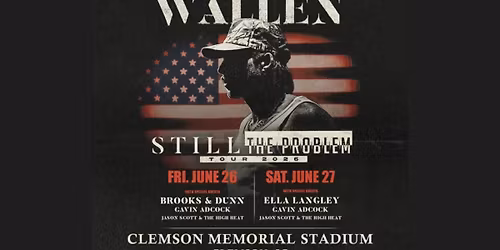 Morgan Wallen with Brooks & Dunn, Gavin Adcock, and Jason Scott & The High Heat