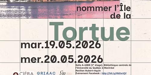 Journ\u00e9es d'\u00e9tude | Tracer, dessiner et nommer l'\u00cele de la Tortue