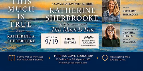 This Much is True - A Conversation with Katherine Sherbrook