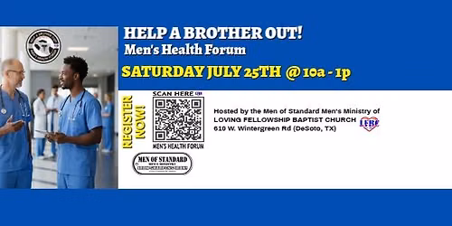 Help A Brother Out! Health Forum