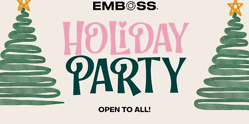 EMBOSS Annual Holiday Party: Pajama Edition \ud83c\udf81 (Open to ALL)