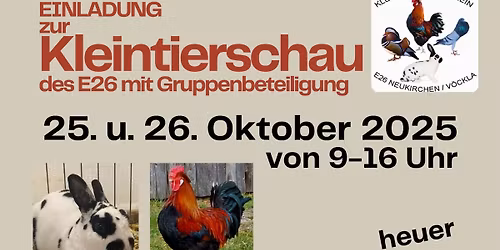 Kleintierschau