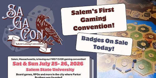 Salem's First Gaming Convention!