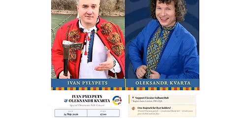 Ukrainian Folk Concert  - 24 May 2026