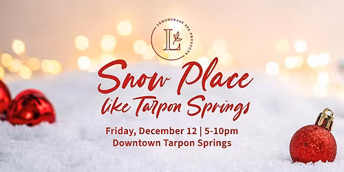 Snow Place Like Tarpon Springs