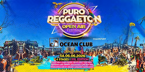 Puro Reggaeton Open Air  FESTIVAL 2026  - FRANKFURT