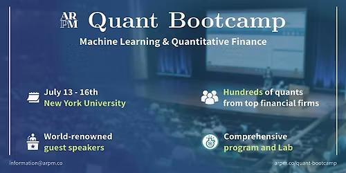 ARPM Quant Bootcamp