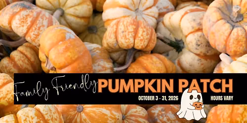 Pumpkin Patch Opens!