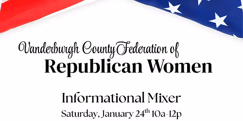 Vanderburgh County Federation of Republican Women Mixer