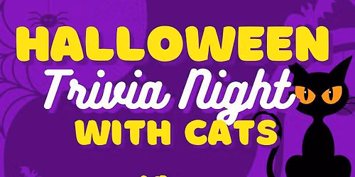 Halloween Trivia Night with the Cats