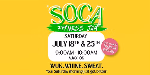 Soca Fitness Jam: Soca in d Mawnin'