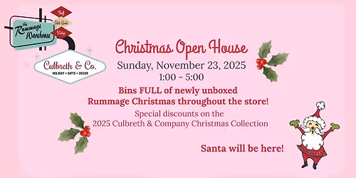 Christmas Open House