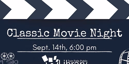 Classic Movie Night at Twin Falls Public Library