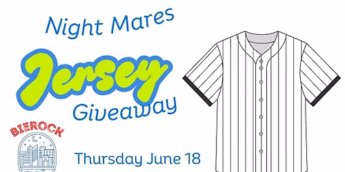 Night Mares Jersey Giveaway at Bierock!
