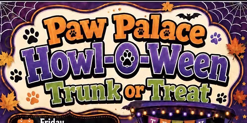 Paw Palace HOWLOWEEN Trunk Or Treat 