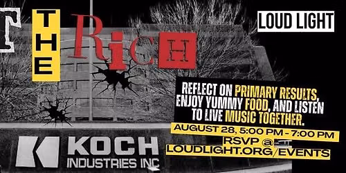 Kansas Is Not for Sale: Eat The Rich Community Hang